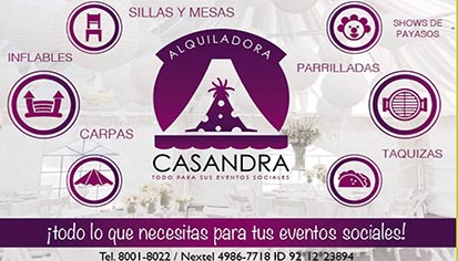 Alquiladora Casandra